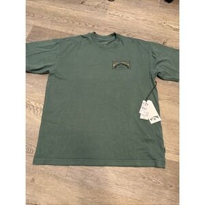 NWT Billabong arch wave OG short sleeve‎ green size small wave Beach Was 39.95